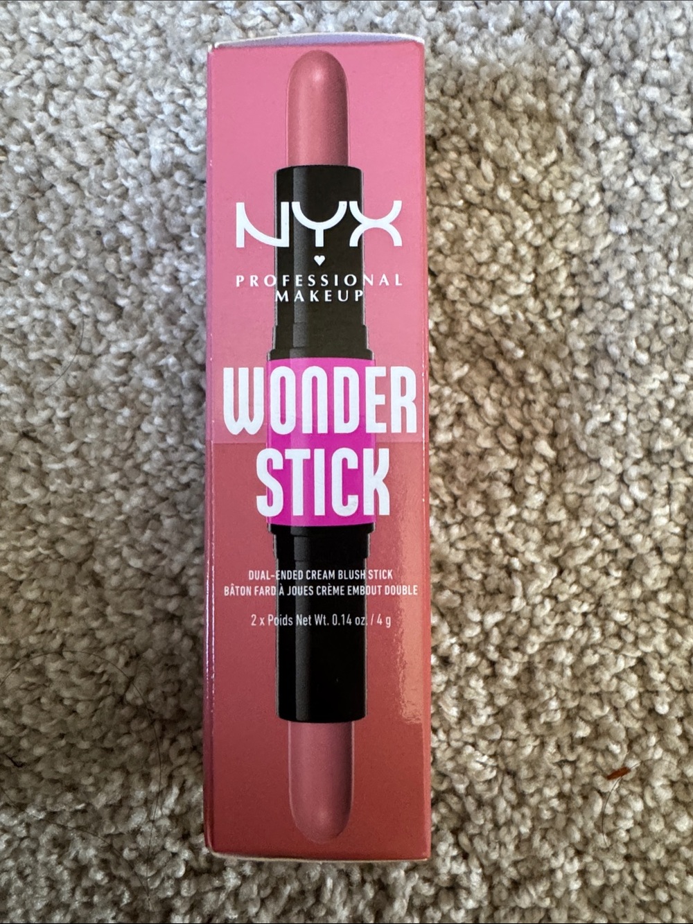 NYX Wonder Stick Dual-Ended Cream Blush - Pink
